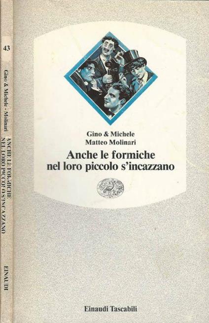 Anche le formiche nel loro piccolo s'incazzano - Gino & Michele - copertina