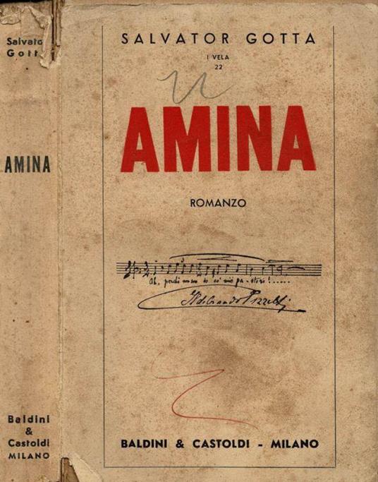 Amina - Salvatore Gotta - copertina