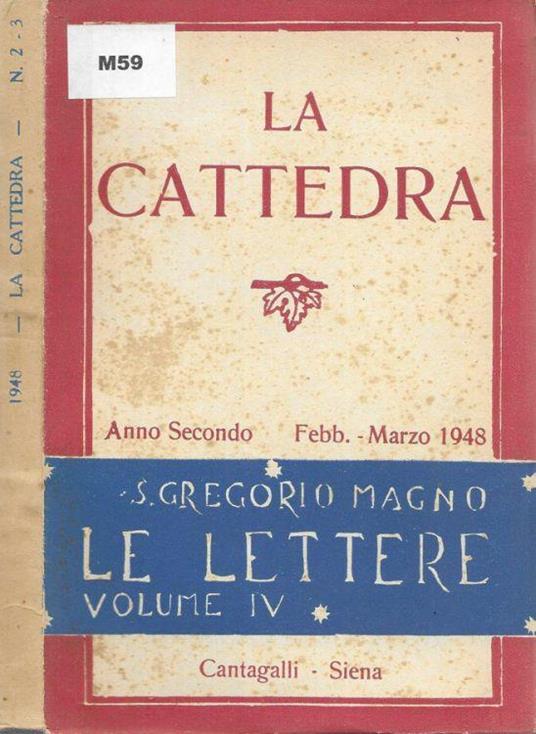 Le Lettere - Gregorio Magno (san) - copertina