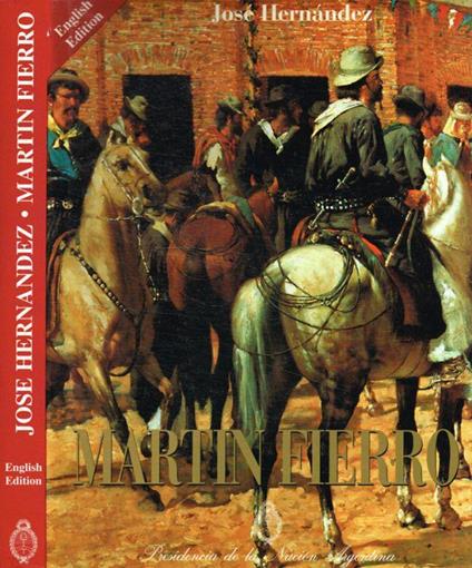 Martin Fierro - José Hernández - copertina