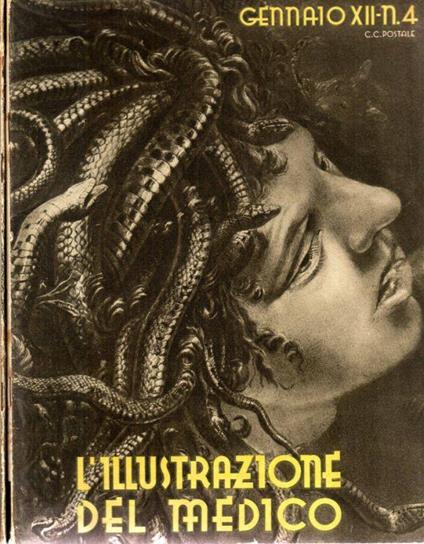 L' Illustrazione del Medico N. 4 - 5- 6 - 7-13 1934 - Alfredo Jeri - copertina