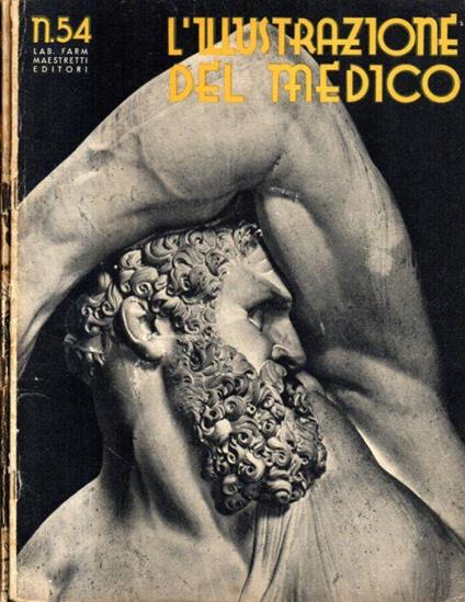 L' Illustrazione del Medico del 1939 - Alfredo Jeri - copertina