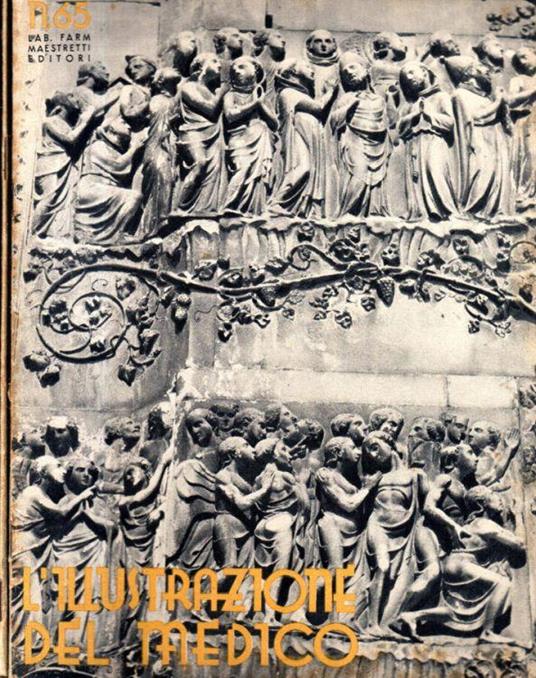 L' Illustrazione del Medico del 1940 - Alfredo Jeri - copertina