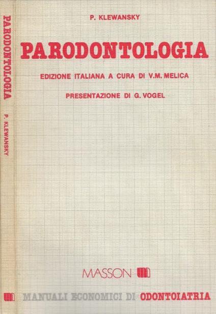 Parodontologia - Pierre Klewansky - copertina