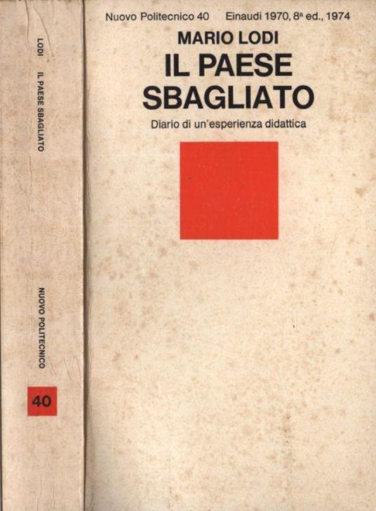 Il paese sbagliato - Mario Lodi - copertina