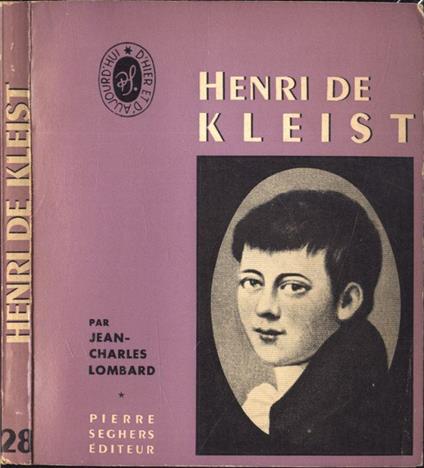 Henri de Kleist - Jean Lombard - copertina