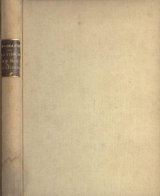 La storia e il suo protagonista - Riccardo Lombardi - copertina