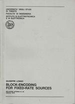 Block-encoding for fixed-rate sources