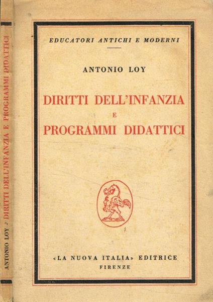 Diritti dell'infanzia e programmi didattici - Antonio Loy - copertina