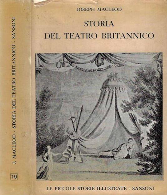 Storia del teatro britannico - Joseph Macleod - copertina