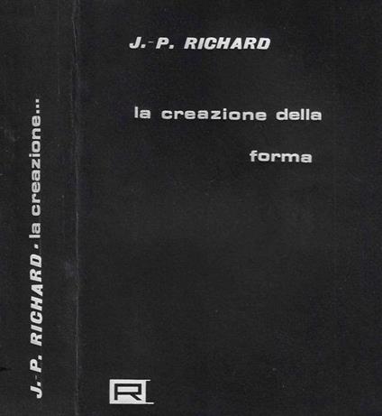 La creazione della forma - Jean Marie - copertina