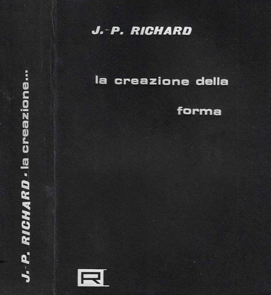 La creazione della forma - Jean Marie - copertina