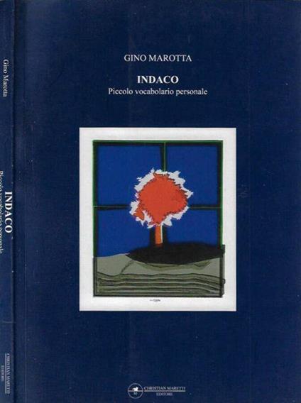 Indaco - Gino Marotta - copertina