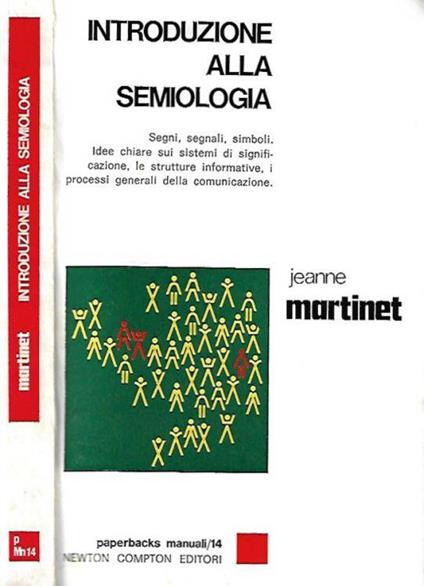 Introduzione alla semiologia - Jeanne Martinet - copertina