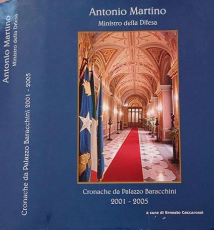 Cronache da Palazzo Baracchini - Antonio Martino - copertina