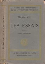 Les Essais tomo V
