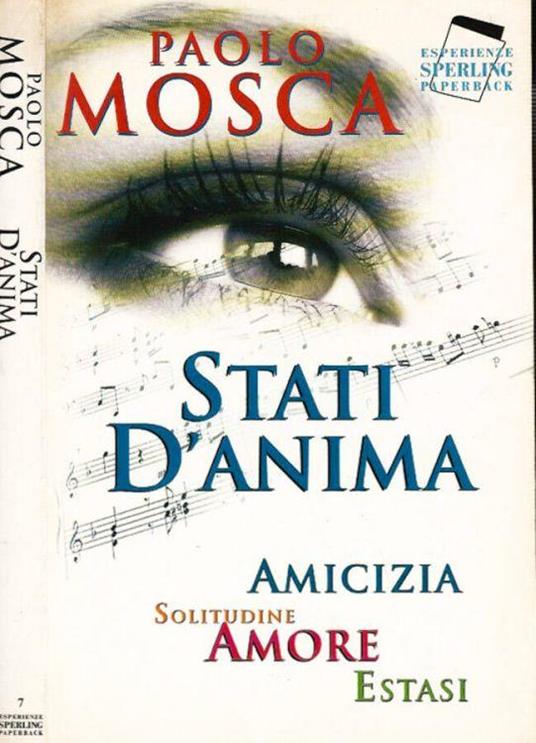 Stati d'anima - Paolo Mosca - copertina
