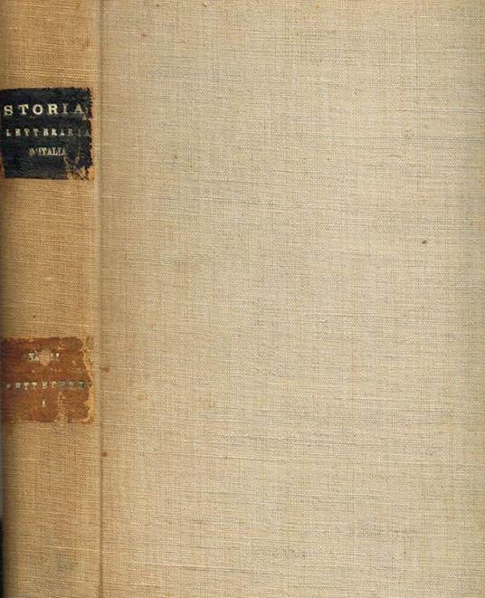 Il Settecento parte I - Giulio Natali - copertina