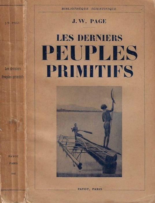 Les derniers Peuples Primitifs - W. Page - copertina