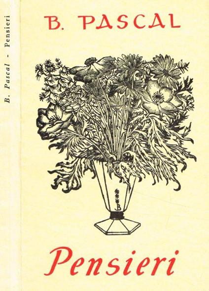 Pensieri - Blaise Pascal - copertina