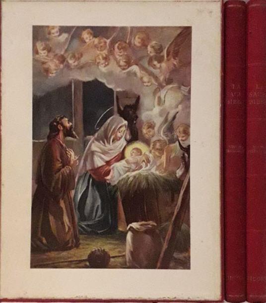 La Sacra Bibbia compendiata e illustrata. Vol. I e Vol. II - Franco Perlotto - copertina