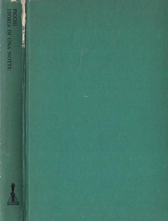 Storia di una notte - Mario Picchi - copertina