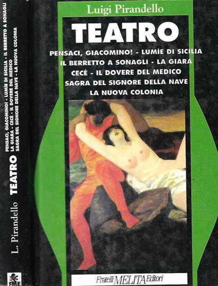 Teatro - Luigi Pirandello - copertina