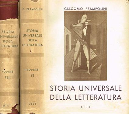 Storia universale della letteratura. Vol.VI, VII - Giacomo Prampolini - copertina