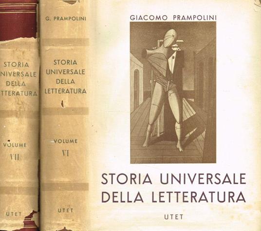 Storia universale della letteratura. Vol.VI, VII - Giacomo Prampolini - copertina