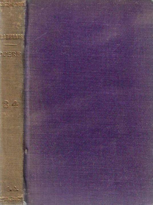 Le Opere vol. III - IV - François Rabelais - copertina