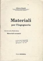Materiali per l'ingegneria, estratto della Parte terza