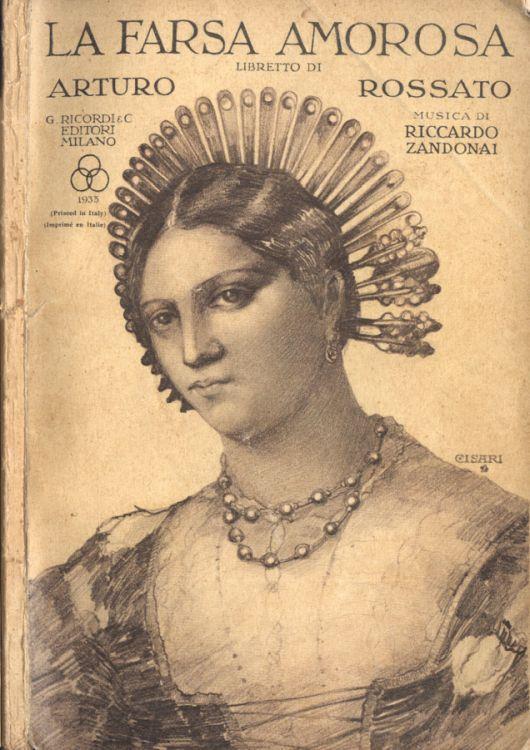 La farsa amorosa - Arturo Rossato - copertina