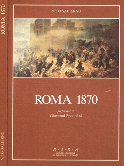 Roma 1870 - Vito Salierno - copertina