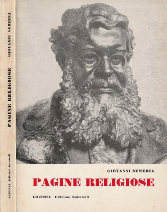 Pagine religiose - Giovanni Semeria - copertina