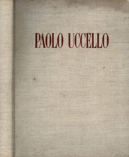 Paolo Uccello - Enio Sindona - copertina