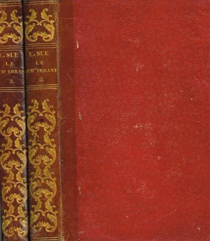 Le juif errant vol.II, III - Eugène Sue - copertina