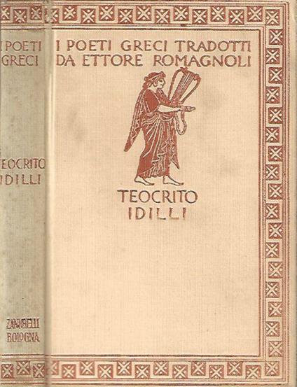 Idilli - Teocrito - copertina