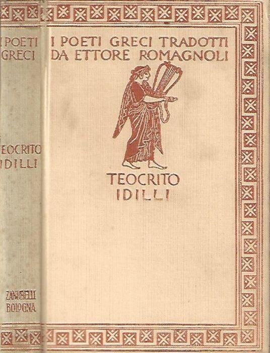 Idilli - Teocrito - copertina