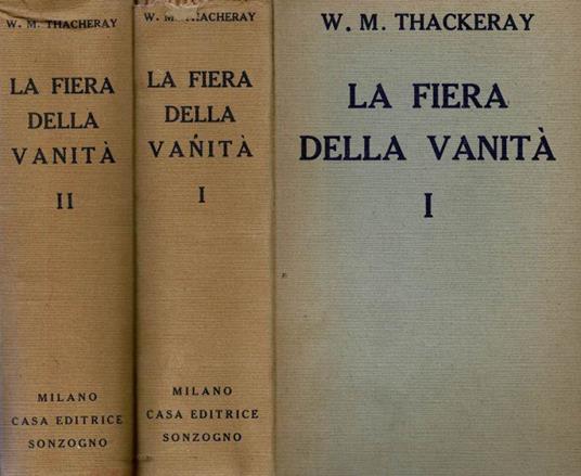 La fiera della vanità - William M. Thackeray - copertina