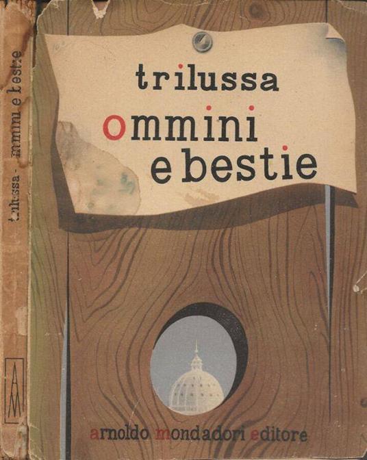 Ommini e bestie - Trilussa - copertina
