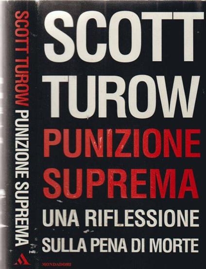 Punizione Suprema - Scott Turow - copertina