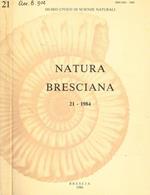 Natura bresciana n.21, 1984