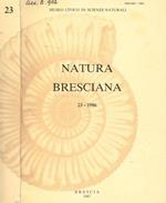 Natura bresciana n.23, 1986