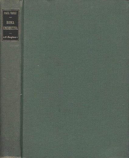 Roma Umbertina - Paul Vasili - copertina