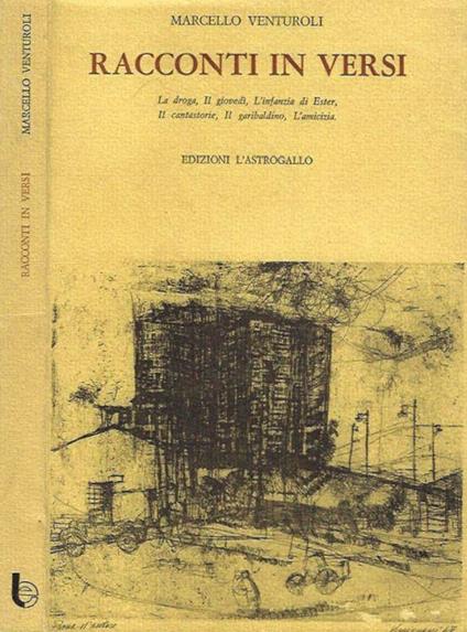 Racconti in versi - Marcello Venturoli - copertina
