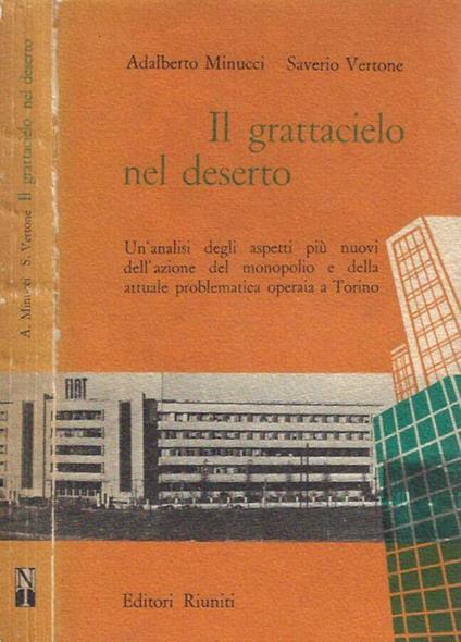 Il grattacielo nel deserto - Saverio Vertone - copertina