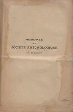 Mémoires de la société entomologique de Belgique Vol XXI