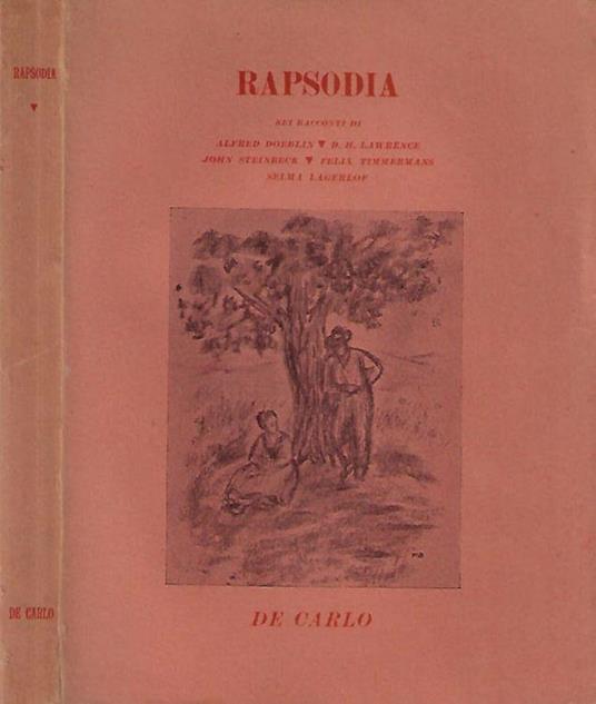 Rapsodia - copertina