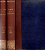 Revue de la tuberculose tome 15 1951 2 Voll. (Annata completa)