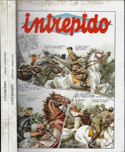 Intrepido Anno 1951 dal n. 1 al n. 30 - copertina